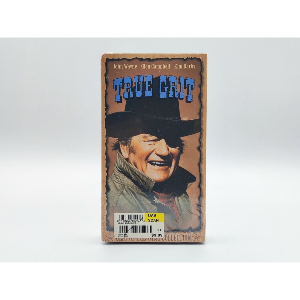 True Grit (VHS) John Wayne 1969 Film New & Sealed